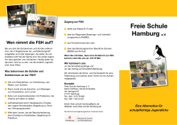 Das Angebot - Freie Schule Hamburg eV