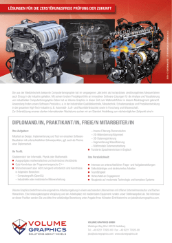 DIPLOMANDEN/PRAKTIKANTEN, FREIE