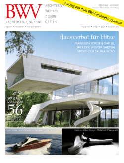 Hausverbot f&uuml;r Hitze