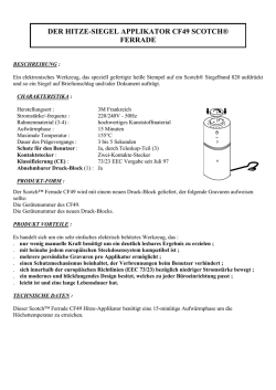 der hitze-siegel applikator cf49 scotch® ferrade