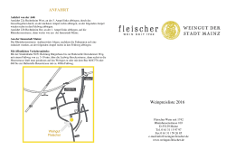 Fleischer Wein seit 1742 - Fleischer und Weingut der Stadt Mainz