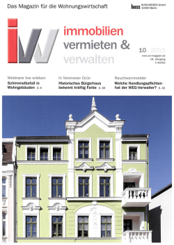 Ein B&uuml;rgerhaus der Gr&uuml;nderzeit bekennt eindeutig Farbe