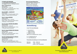 Anmeldung - Turnverein Lilienthal von 1862 eV