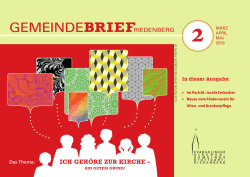 ICH GEH&ouml;RE ZUR KIRCHE &ndash;