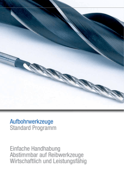 Einfache Handhabung Abstimmbar auf Reibwerkzeuge