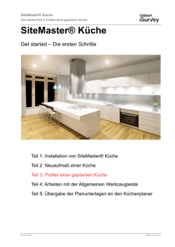 SiteMaster&reg; K&uuml;che