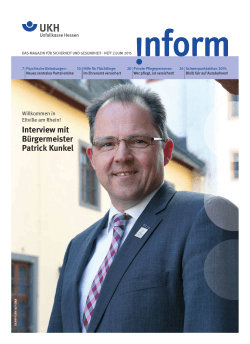 Interview mit Bürgermeister Patrick Kunkel