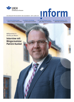 Interview mit B&uuml;rgermeister Patrick Kunkel
