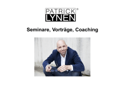 Weitere Informationen zum Workshop und Patrick Lynen