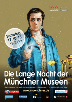 PDF: Programm der Langen Nacht der Münchner Museen