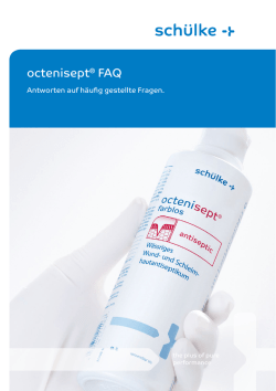 octenisept® FAQ - Schülke & Mayr