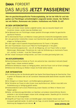 DAS MUSS JETZT PASSIEREN!