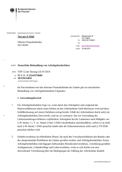 Steuerliche Behandlung von Arbeitgeberdarlehen