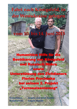 Hilfstransport Haider 2015