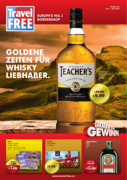 goldene zeiten fur whisky liebhaber.