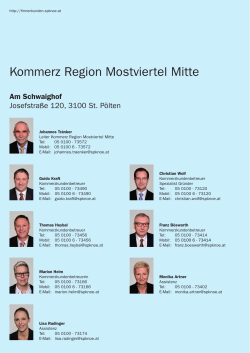 Kommerz Region Mostviertel Mitte.indd