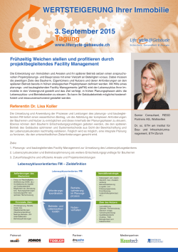 Dr. Lisa Koller, Senior Consultant, RESO Partners AG, Wallisellen