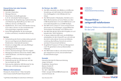 HessenVoice &ndash; zeitgem&auml;&szlig; telefonieren