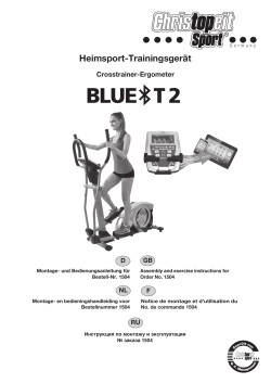 BLUE T 2 - Christopeit Sport