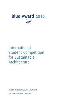 Blue Award 2016