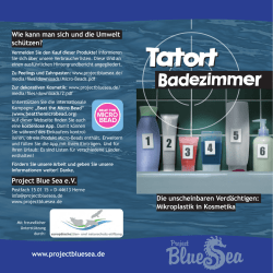 Die unscheinbaren Verd&auml;chtigen