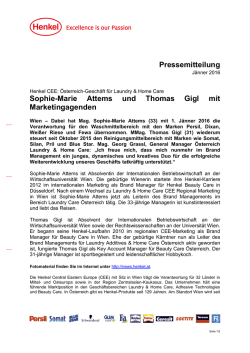 Pressemitteilung Sophie-Marie Attems und Thomas Gigl mit