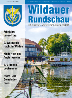 Wildauer Rundschau Nr. 1 vom 04.03.2016