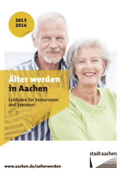 Älter werden in Aachen