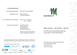 Älter werden – Alt werden – Alt sein
