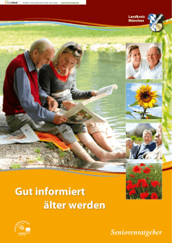 Gut informiert &auml;lter werden - total