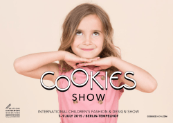 international children`s fashion & design show