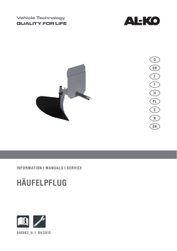 H&auml;ufelpflug - AL-KO