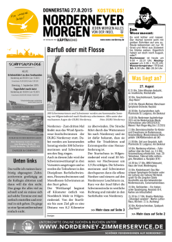 Barfuß oder mit Flosse