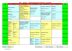 IUR I - Deutsch - Herbstsemester 2015 (14.09.2015