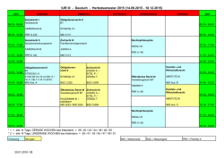 IUR III - Deutsch - Herbstsemester 2015 (14.09.2015