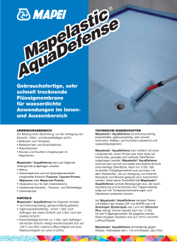 Mapelastic-Aquadefense