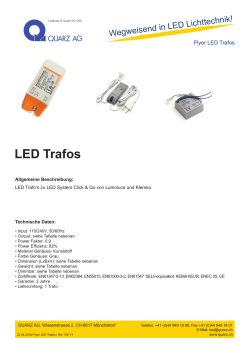 LED Trafos