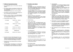 II. Zeitlicher Organisationsrahmen, Betreten und Verlassen der Schule