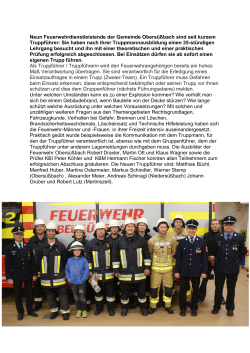 Zeitung_TF - Feuerwehr Obersüßbach