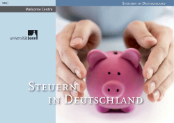 Steuern in Deutschland