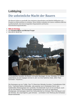 Die unheimliche Macht der Bauern