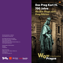 Das Prag Karl IV. 700 Jahre