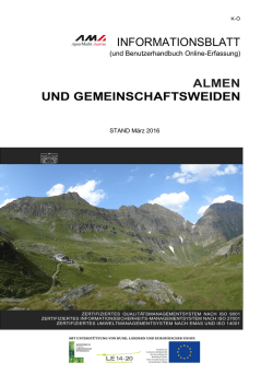 informationsblatt almen und gemeinschaftsweiden