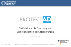 Studienbeispiel Protect AD (van den Berg)
