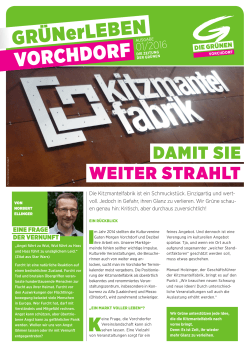 Vorchdorf Zeitung 1