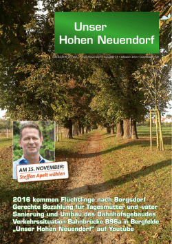 Unser Hohen Neuendorf Ausgabe Nr.23
