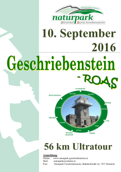 10. September 2016 - Naturpark Geschriebenstein
