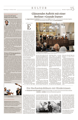 Bündner Tagblatt 16.02.2016 - JOG
