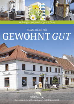 Gewohnt Gut (WBG Elsteraue)
