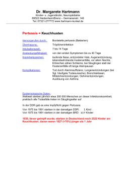Datenblatt zum Keuchhusten (PDF